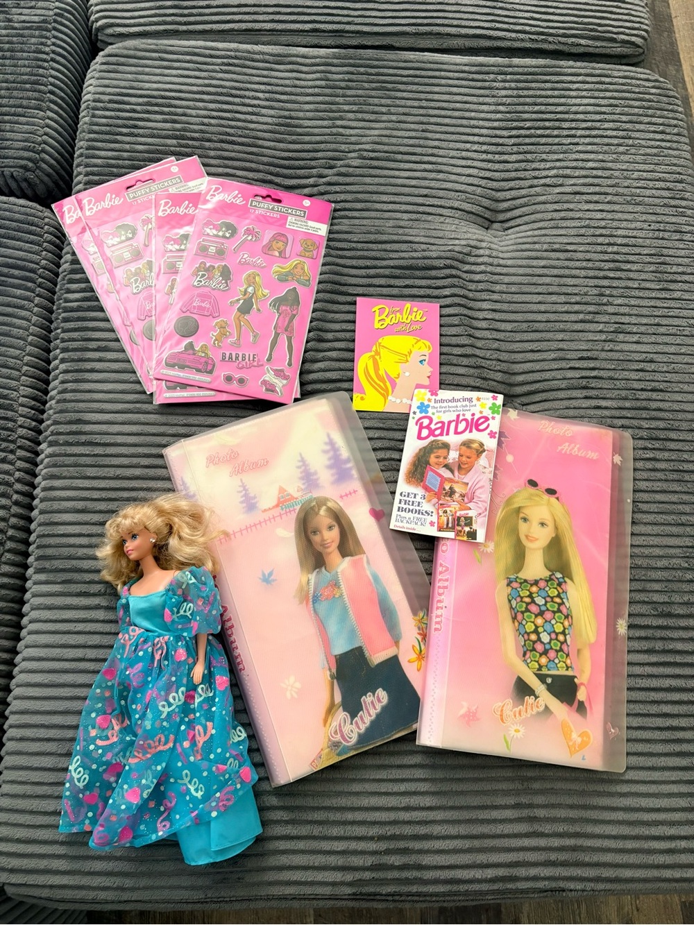 Barbie Party Sticker Sheets & Pink Themed Mini Albums - Barbie, Barbie birthday
